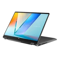ASUS Vivobook 14 Flip TP3407SA-FLIP-DICSG213X Copilot+ PC Intel Core Ultra 7 256V Hybride (2-en-1) 35,6 cm (14") Écran tactile WUXGA 16 Go LPDDR5x-SDRAM 512 Go SSD Wi-Fi 7 (802.11be) Windows 11 Pro Gris - 11