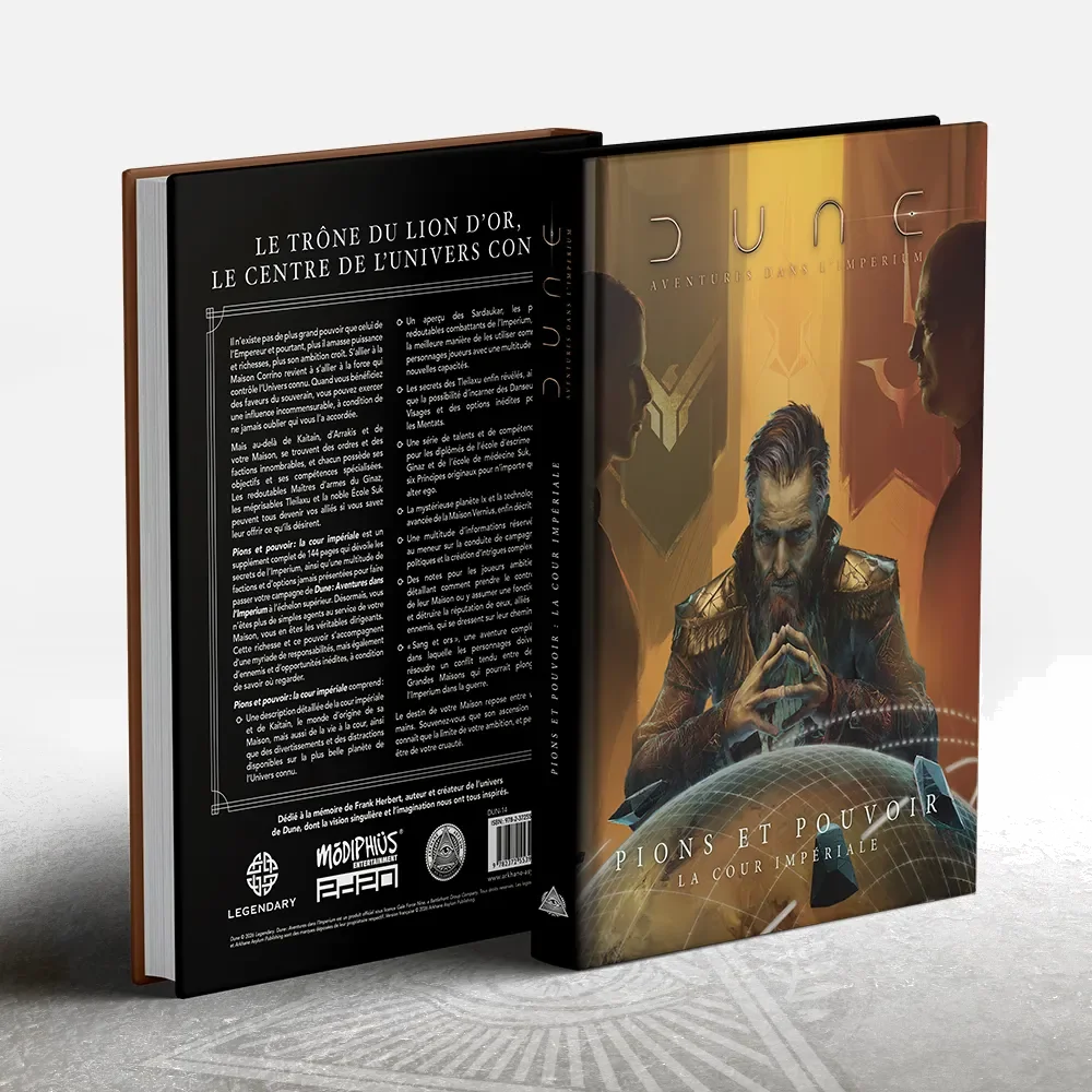 Jeu de Rôle : Dune - Pions et Pouvoir