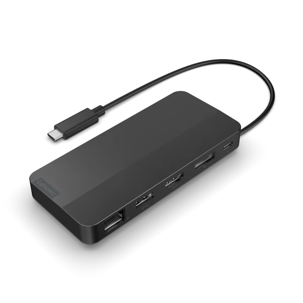 Lenovo 40B90000WW station d'accueil Avec fil USB 3.2 Gen 1 (3.1 Gen 1) Type-C Noir