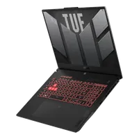 ASUS TUF Gaming A17 TUF707NUQ-DICHX146W AMD Ryzen™ 7 170 Ordinateur portable 43,9 cm (17.3") Full HD 16 Go DDR5-SDRAM 512 Go SSD NVIDIA GeForce RTX 4050 Wi-Fi 6 (802.11ax) Windows 11 Home Noir, Gris - 6