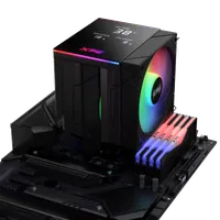 XPG MAESTRO PLUS 62DA Processeur Refroidisseur d'air 12 cm Noir - 3