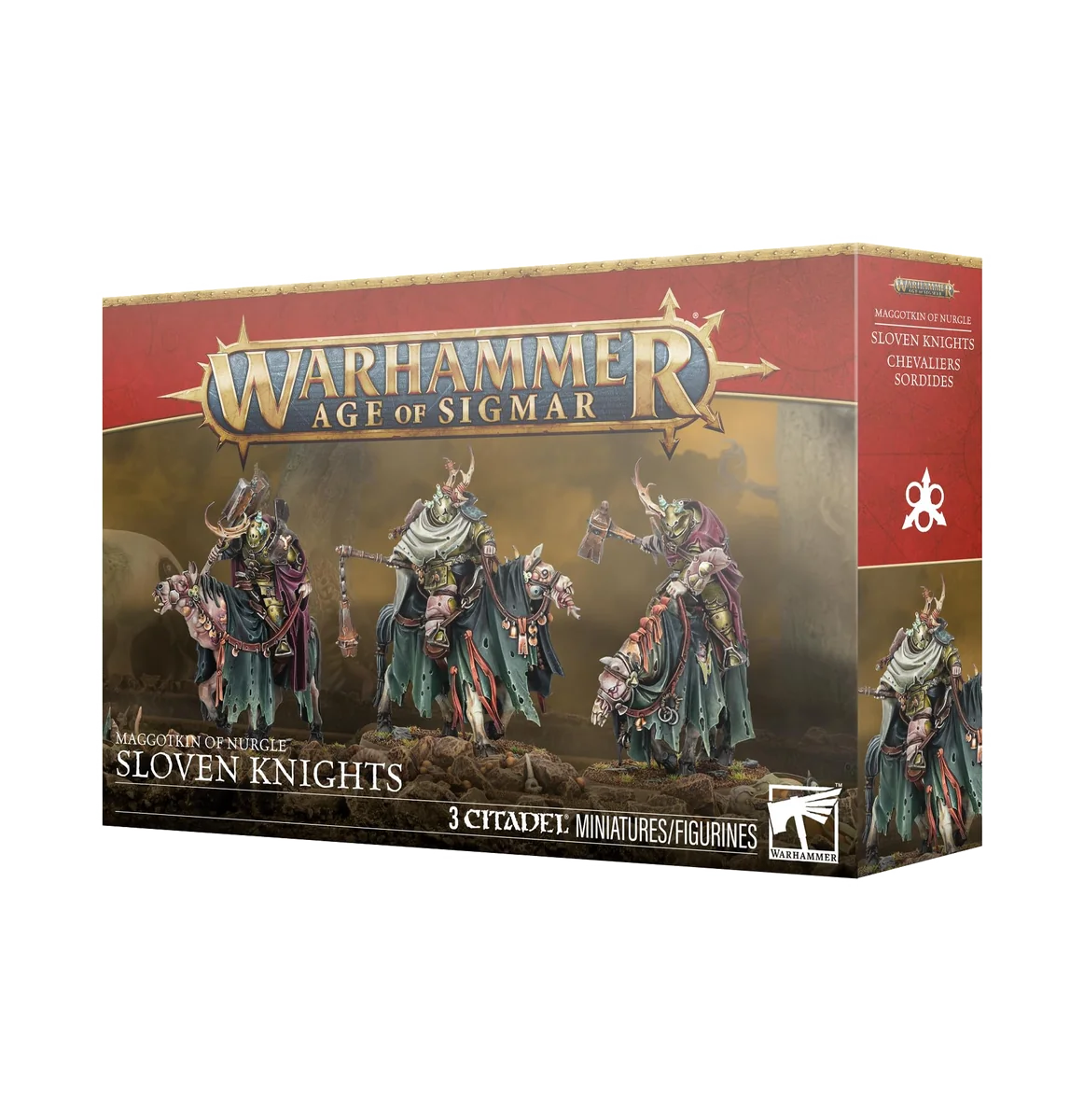 Warhammer AoS - Maggotkin of Nurgle : Sloven Knights