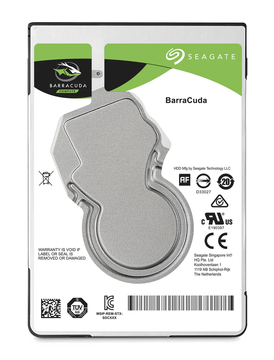 Seagate Barracuda ST4000LM024 disque dur 4 To 5400 tr/min 128 Mo 2.5" Série ATA III