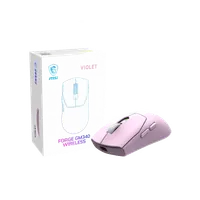 MSI Forge Gm340 Wireless Violet souris Gaming Ambidextre RF sans fil + Bluetooth Optique 12000 DPI - 2