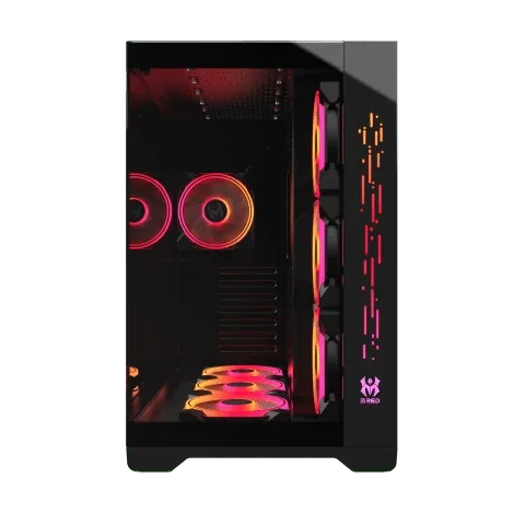 BOITIER M.RED Crystal Sea Noir mT/sans Alim/mATx