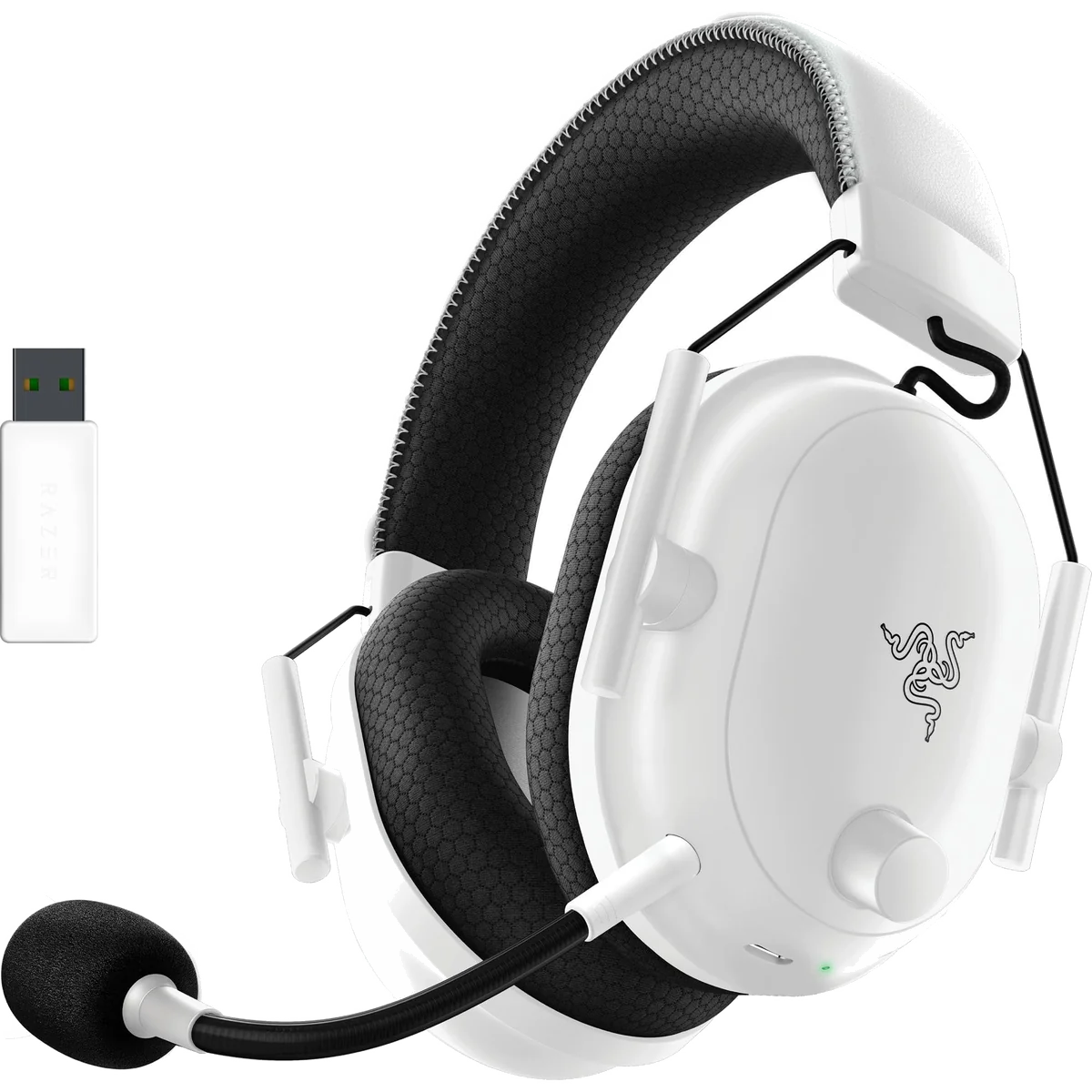 RAZER BlackShark V3 Pro Blanc Casque E-sports s/fils reduction active