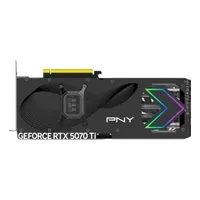 PNY GeForce RTX 5070Ti 16GB ARGB Overclocked Triple Fan - 8