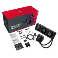 ASUS ROG Strix LC IV 360 ARGB LCD Processeur Kit de refroidissement du liquide 12 cm Noir - 11
