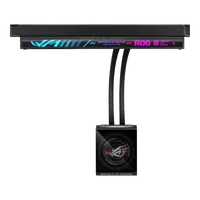 ASUS ROG Strix SLC IV 360 ARGB LCD Processeur Kit de refroidissement du liquide 12 cm Noir 1 pièce(s) - 12