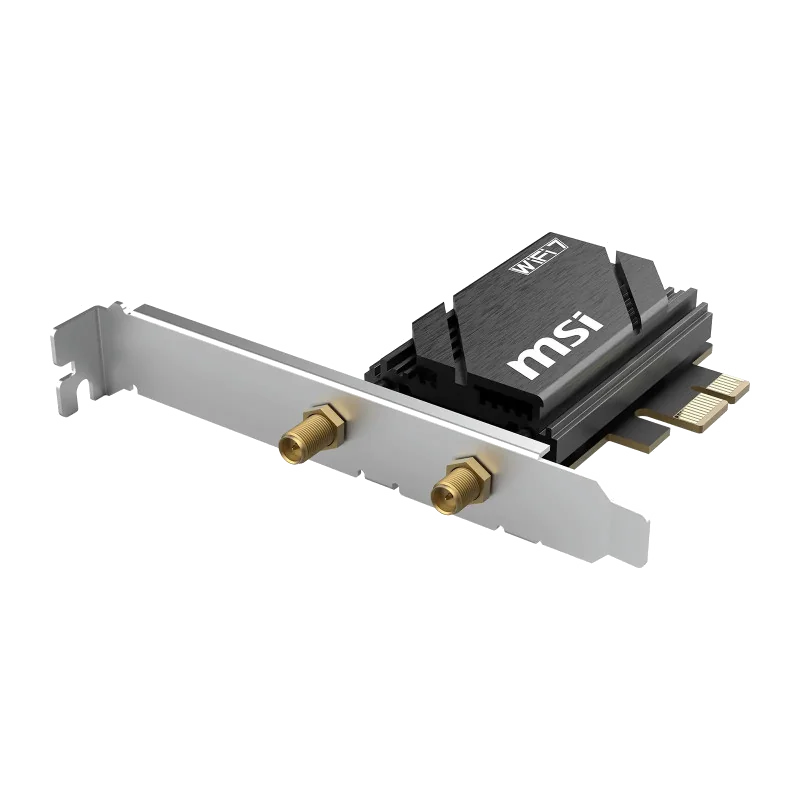 MSI HERALD BE6500 WiFi 7 PCIe Card