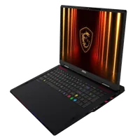 MSI Raider A18 HX A9WJG-258FR AMD Ryzen™ 9 9955HX3D Ordinateur portable 45,7 cm (18") UHD+ 64 Go DDR5-SDRAM 2 To SSD NVIDIA GeForce RTX 5090 Wi-Fi 7 (802.11be) Windows 11 Pro Noir - 6