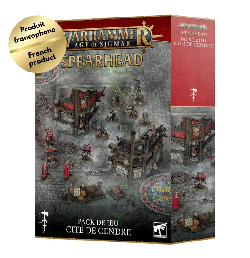 Warhammer AoS - Cité de Cendre Gaming Pack 2026 (Fr)