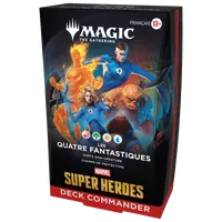 Jeu - Magic the Gathering : Marvel Super Heroes Commander Deck (Lot de 4) (Fr)