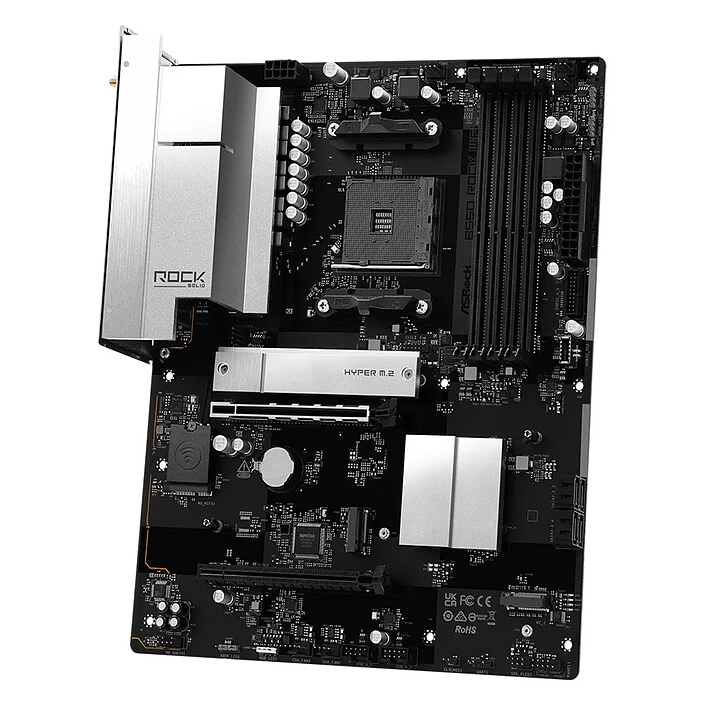 Carte Mère ASRock B550 Rock WiFi (AM4)