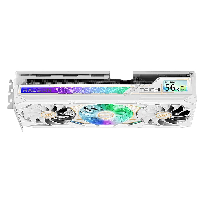 Carte Graphique ASRock Radeon RX 9070 XT Taichi OC 16Go (Blanc)