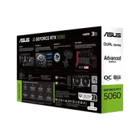 ASUS Dual -RTX5060-O8G-A NVIDIA GeForce RTX 5060 8 Go GDDR7 - 7