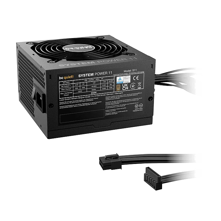 Alimentation ATX be quiet! System Power 11 - 450W (Noir) Version SI