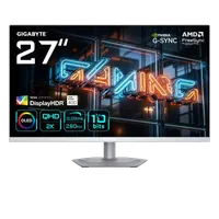GIGABYTE MO27Q2A ICE 27” OLED 2K QHD Gaming Monitor - 2560 x 1440, 280Hz, 0.03ms, 250 cd/m², FreeSync Premium Pro, DisplayHDR True Black 400, HDMI 2.1, Displayport 1.4 - 1