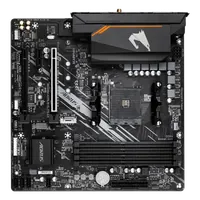 GIGABYTE B550M AORUS ELITE AX Carte mère - Processeurs AMD Ryzen 5000, VRM 5+3 phases, jusqu'à 4733 MHz DDR4, 1xPCIe 4.0 + 1xPCIe 3.0 M.2, Wi-Fi 6E, LAN 1GbE, USB 3.2 Gen 1 - 4