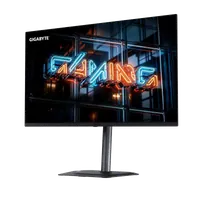 GIGABYTE MO32U24 Moniteur Gaming OLED 32” 4K UHD - 3840 x 2160, 240Hz, 0.03ms, 300 cd/m², G-Sync Compatible, FreeSync Premium Pro, Display HDR True Black 500, HDMI 2.1, DisplayPort 1.4 - 2