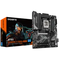 GIGABYTE B760 GAMING X DDR4 GEN5 Carte Mère – Prend en charge les processeurs Intel Core 14ᵉ génération, VRM 8+1+1 phases, jusqu’à 5333 MHz DDR4 (OC), 3xPCIe 4.0 M.2, LAN 2.5GbE, USB 3.2 Gen 2 - 1