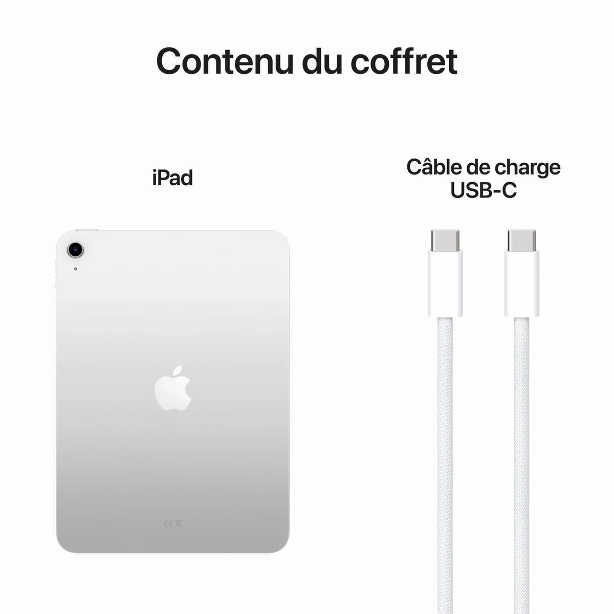 Tablette Apple iPad A16 Wi-Fi 128 Go - 11" Argent (EUR)