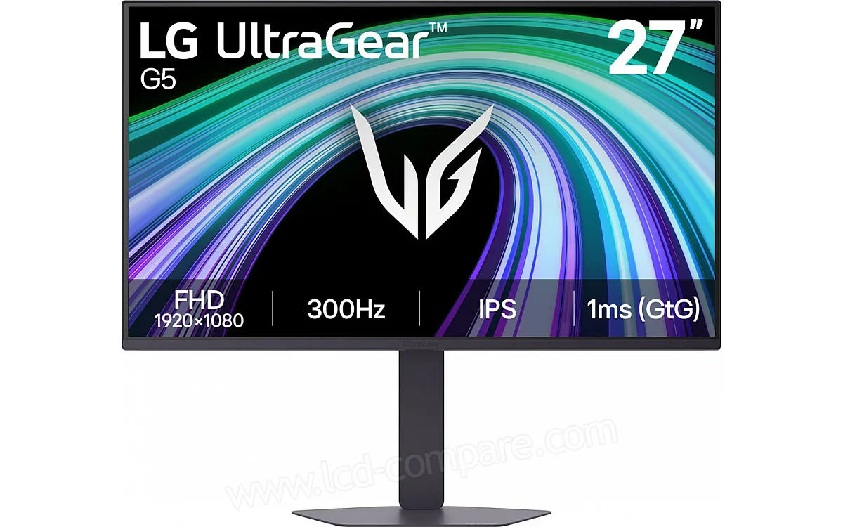 Ecran 27" LG UltraGear 27G550B-B Full HD 300Hz (Noir)
