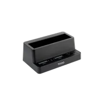 TooQ TQDS-502B Station d'accueil de disques de stockage USB 3.2 Gen 1 (3.1 Gen 1) Type-C Noir - 1