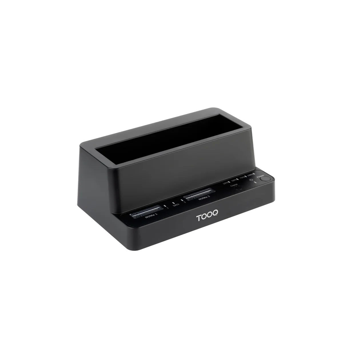 TooQ TQDS-502B Station d'accueil de disques de stockage USB 3.2 Gen 1 (3.1 Gen 1) Type-C Noir