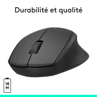 Souris sans fil Logitech B330 Silent Plus (Noir) - 2
