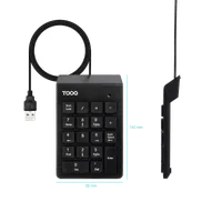TooQ TQK-2001-B clavier Bureau USB Non Noir - 2
