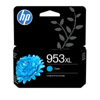 HP 953XL Cartouche d’encre cyan grande capacité authentique