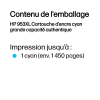HP 953XL Cartouche d’encre cyan grande capacité authentique - 5