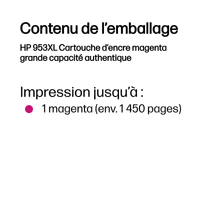 HP 953XL Cartouche d’encre magenta grande capacité authentique - 5