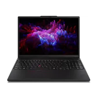 Lenovo ThinkPad P16s Gen 4 (Intel) Intel Core Ultra 7 255H Station de travail mobile 40,6 cm (16") WUXGA 16 Go DDR5-SDRAM 512 Go SSD NVIDIA RTX PRO 500 Blackwell Wi-Fi 7 (802.11be) Windows 11 Pro Français Noir - 1