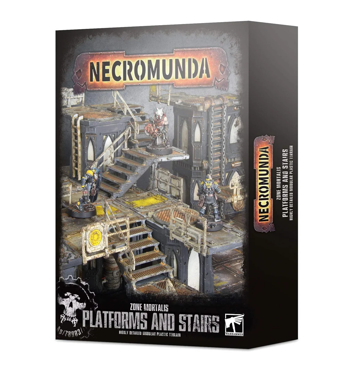 Necromunda - Zone Mortalis : Plateforms and Stairs