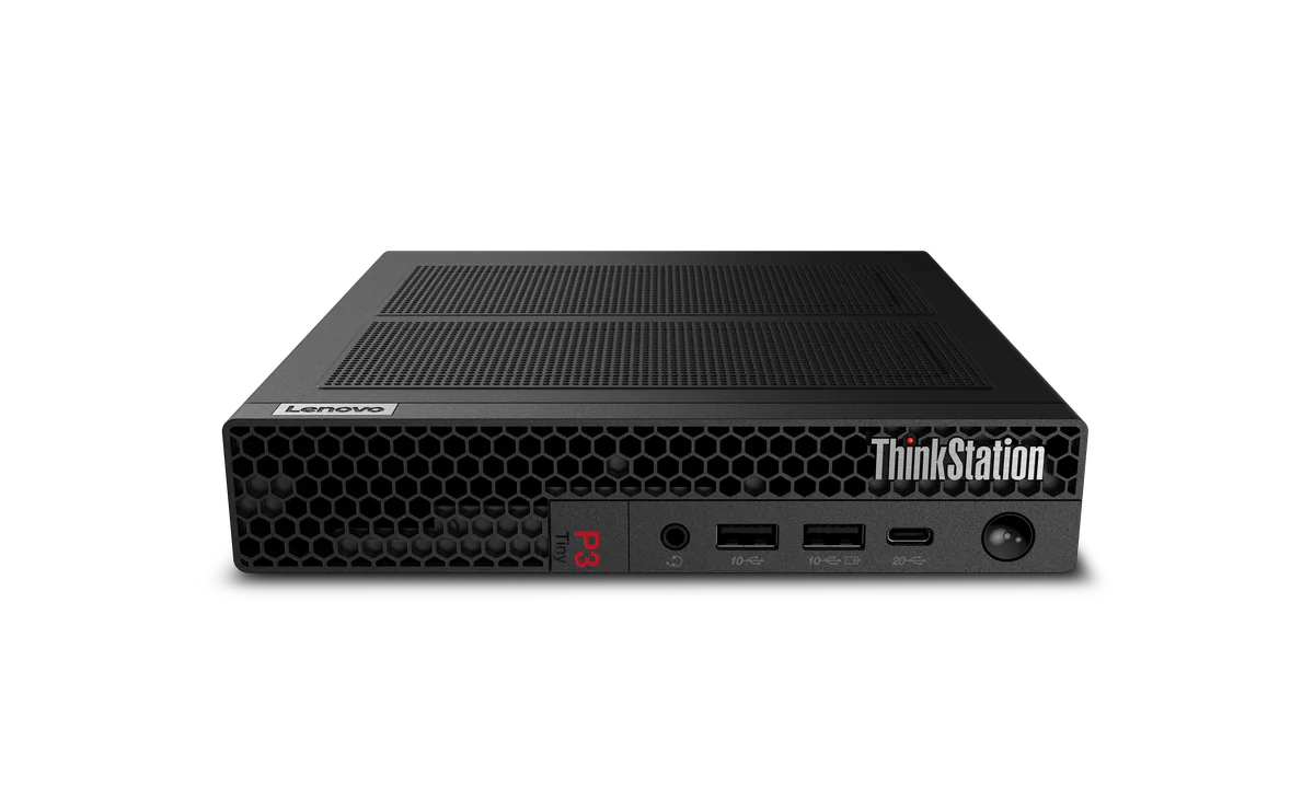 Lenovo ThinkStation P3 Tiny Gen 2 Intel Core Ultra 9 285T 32 Go DDR5-SDRAM 1 To SSD NVIDIA RTX A1000 Windows 11 Pro Station de travail Noir