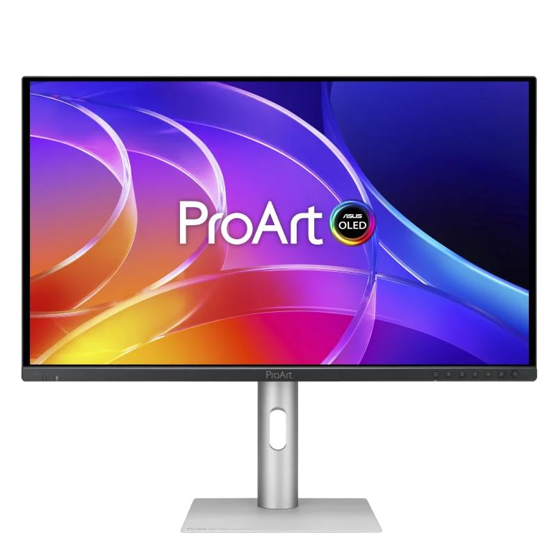ASUS ProArt OLED PA279CDV écran plat de PC 67,3 cm (26.5") 3840 x 2160 pixels 4K Ultra HD QD-OLED Noir, Argent
