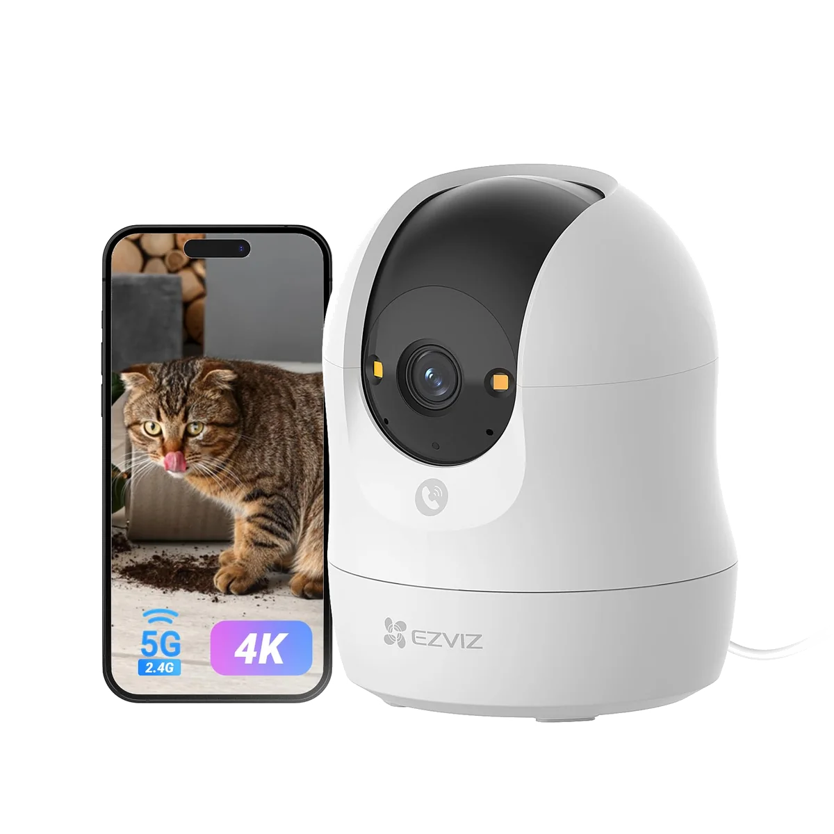 Caméra intérieure IP Ezviz E6 (Noir)