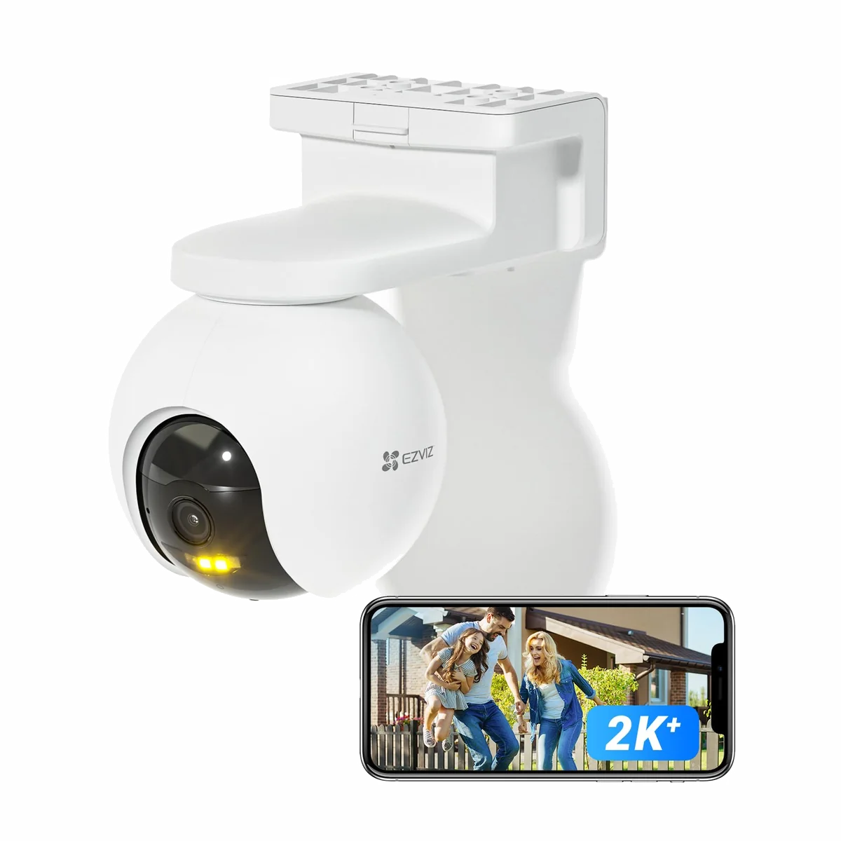 Caméra extérieure IP Ezviz HB8 Pro 4K (Blanc)
