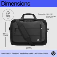 HP Sacoche pour ordinateur portable Renew Executive 16 pouces - 3