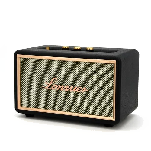 LONZUER Dream W1001 HP vintage 60W Bluetooth TF/USB * Noir