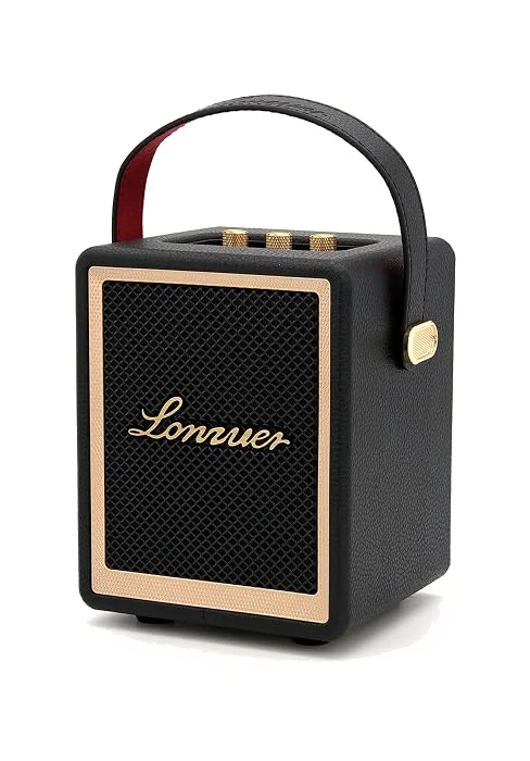 LONZUER Dream W1001 HP vintage 60W Bluetooth TF/USB * Marron