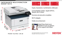 Xerox B315 copie/impression/numérisation/télécopie recto verso sans fil A4, 40 ppm, PS3 PCL5e/6, 2 magasins, 350 feuilles - 13