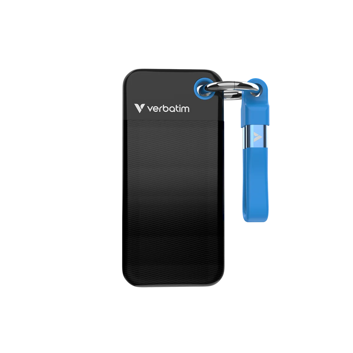 Verbatim Pocket SSD 512 Go USB Type-C 3.2 Gen 2 (3.1 Gen 2) Noir, Bleu
