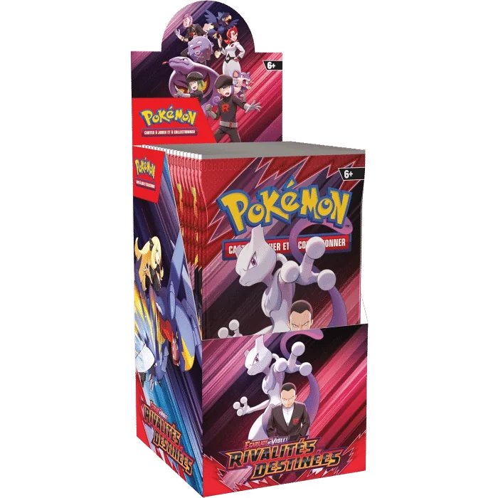 Carte Pokemon : EV10 Demi-Display 18 Boosters Rivalités Destinées (Fr)