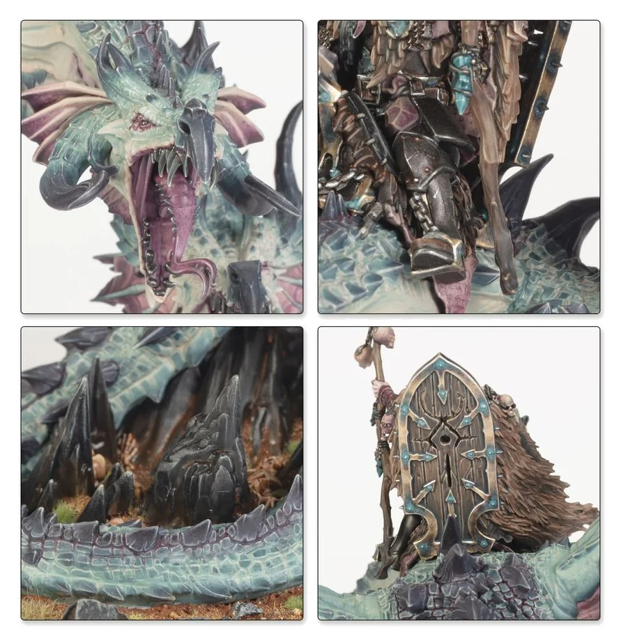 Warhammer ToW - Warriors of Chaos Seigneur du Chaos sur Dragon
