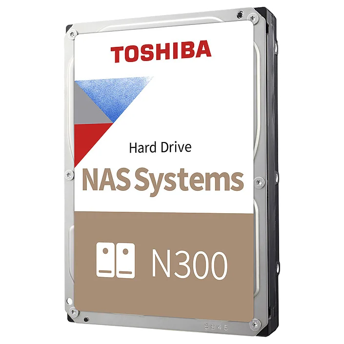 Disque Dur 3,5" Toshiba N300 NAS 18To - S-ATA 3,5" (Bulk)