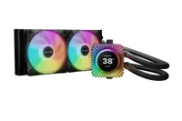 be quiet! Light Loop IO LCD 240 mm | Système de refroidissement liquide tout-en-un, 360 mm, noir, écran IPS, socket Intel et AMD, ARGB, pilotage via logiciel IO Center - 1