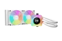 be quiet! Light Loop IO LCD 240 mm | Système de refroidissement liquide tout-en-un, 240 mm, noir, écran IPS, socket Intel et AMD, ARGB, pilotage via logiciel IO Center - 1
